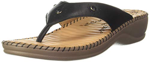 SCHOLL Melissa Women's Black Flip Flops - 5 UK (6746005)