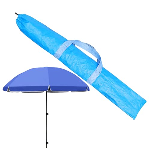 Heavy Duty Beach Umbrella Bag Storage - Waterproof Beach Umbrella Bag Scratch-Resistant,Multi-Scene Blue Outdoor Sleeve Wet Bags