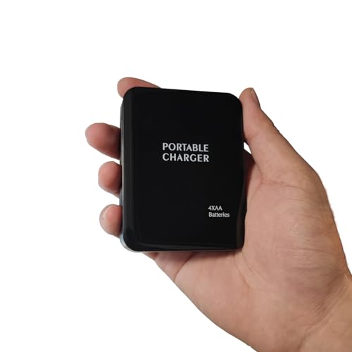 LZDICITARU Battery Operated Phone Charger Emergency|USB Battery Powered Power Bank Portable 4 AA Batteries Powered Outlet の商品画像 3