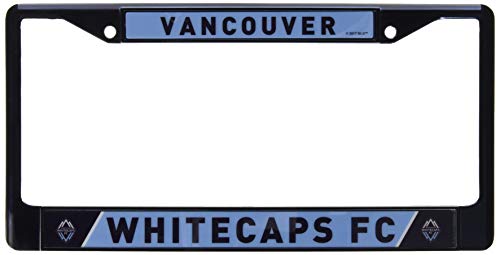 Rico Industries MLS Vancouver Whitecaps Team Colored Chrome License Plate Frame