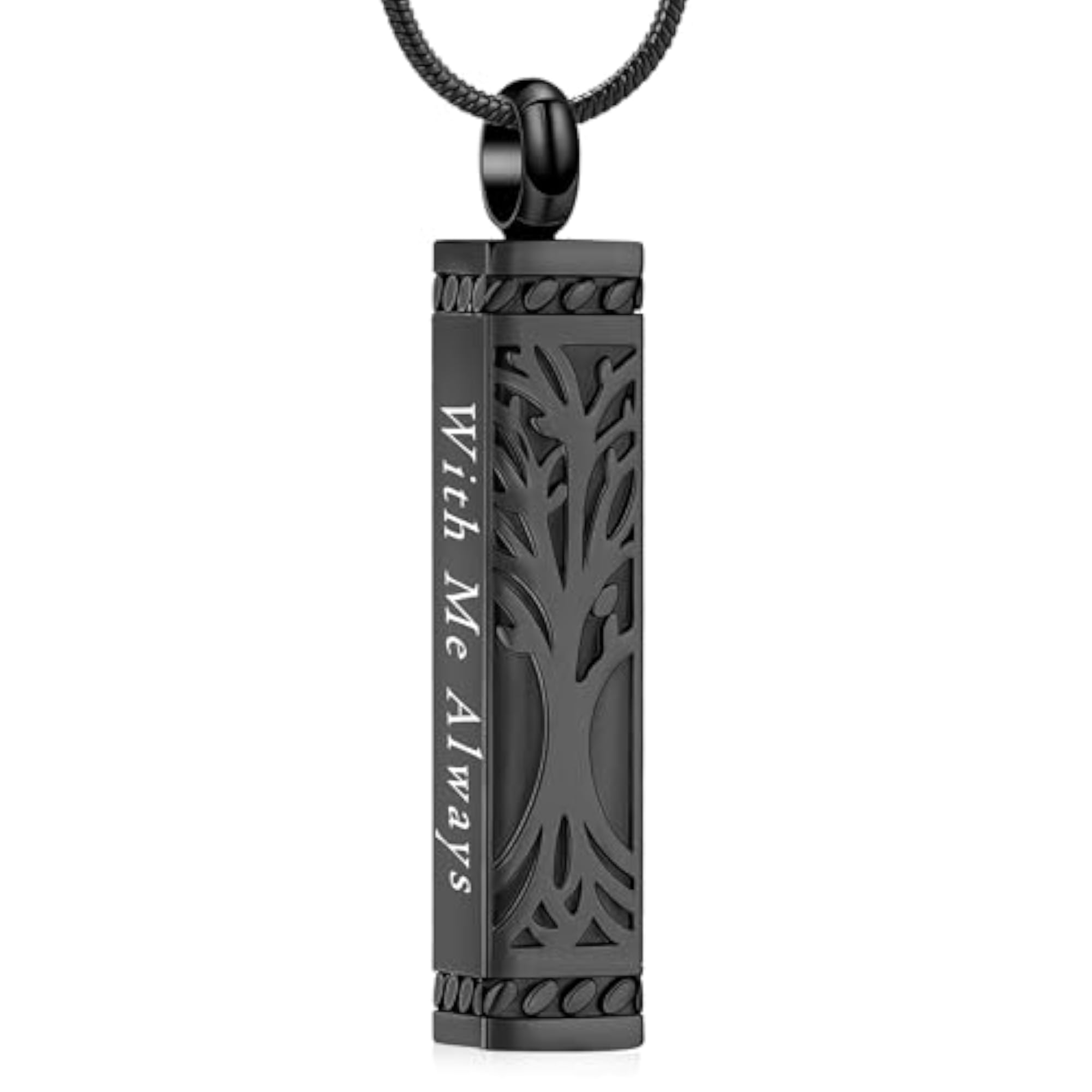 Tree of Life Urn Necklace for Ashes, Cremation Jewelry