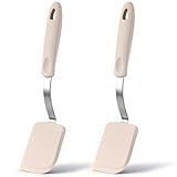 Practical Cooking Set: you will receive 2 pieces of kitchen spatula sets in our package, which can satisfy your daily use and replacement needs, novel style and sufficient quantity are proper to use or replace in daily life Functional and Convenient ...