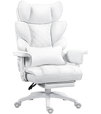 座椅子　リクライニングチェア　ホワイト　多機能 Amazon.co.jp: Dowinx ゲーミングチェア 上質なPUレザー 調節可能な