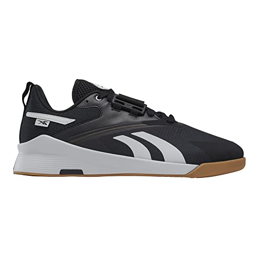 Reebok Mens Lifter Pr III Shoes, Black-Pure Grey-Reebok Lee, 10,5