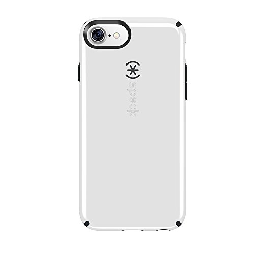 Speck Products CandyShell Cell Phone Case for iPhone 7 - White/Charcoal Grey