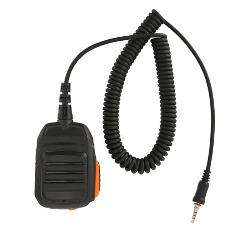 Walkie Talkie Handlautsprechermikrofon für ICOM IC M33 IC M35 M33 M25, Professionelles Wasserdichtes 2-Wege-Funkmikrofon