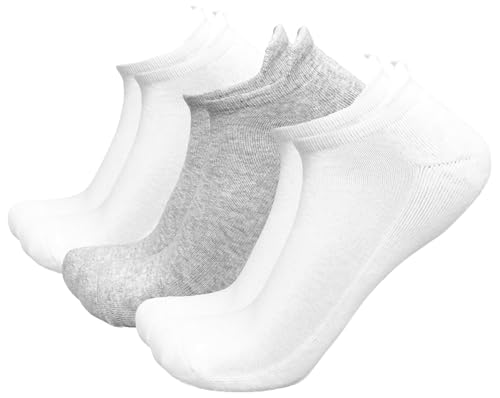 Michael Ellis BIG No Show Socks - EXTRA Wide (Men's Size 16-22)