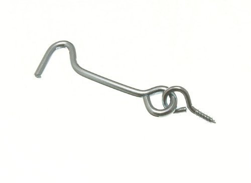 Crochet porte-fil œil de vis 50mm BZP Steel piton à visser bois lot de 100