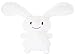TROUSSELIER - Peluche - Funny Bunny - 55 cm de haut - Moderne Chic - Ultra Doux - Idéal Cadeau de Naissance - Lavable en Machine - Colori Blanc