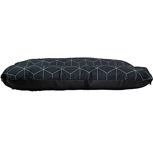 Colchonete para Cachorro Mabuu (Medio, Geométricas Preta)