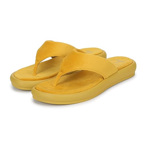 Image of YOHO flats collection For Women| Comfortable latex cushioning | Long lasting bounce | Durable |