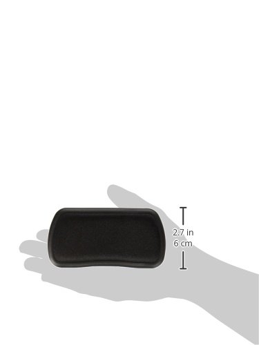 Rolling Wrist Rest, 5"W X 2-1/4"D X 5/8" H, Black, 1/Pack (99504) #TOP4