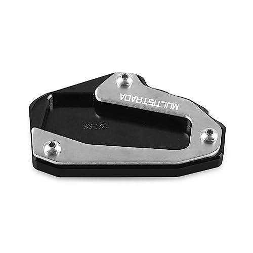 Rallonge béquille moto Ducati Multistrada V4 S anti-enfoncement plaque CNC stable
