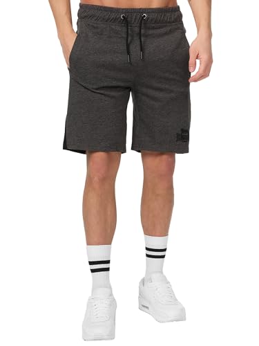 Short Lonsdale London Alvingham Homme Gris idéal pour le sport et les loisirs