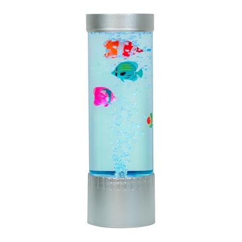 32cm Colour Changing Fish Bubble Lamp Cover