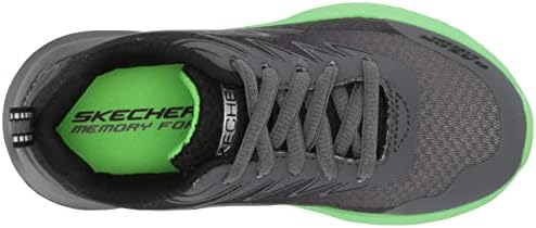 Skechers Kids Boy's Razor Grip-Sonictron Sneaker, Charcoal/Black, 1.5 Little Kid | Image 4