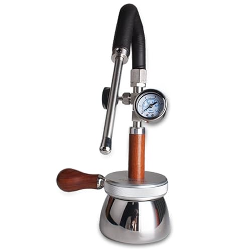 Machine à mousser le lait en acier inoxydable avec manomètre de précision - 2