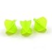 CUESOUL DIY TERO AK4 Dart Flights Shield Shape,Set of 3 pcs (Green)