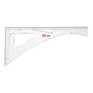 Prym Schneiderlineal Transparent 24 x 60 cm 1-Pack