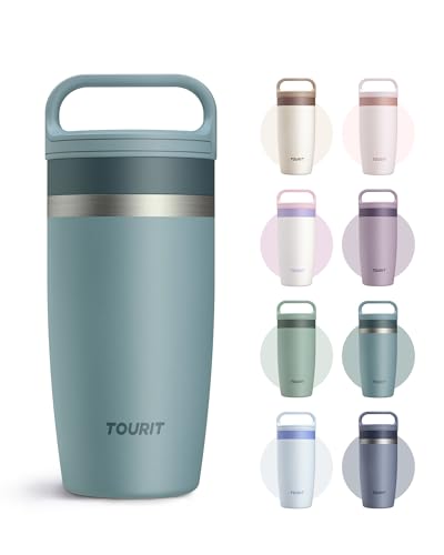 TOURIT Leakproof Insulated Travel Mug 16oz