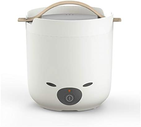 1.3L Mini Steamed Rice cooker fit 1-2 Reheating Stainless steel liner Soup pot