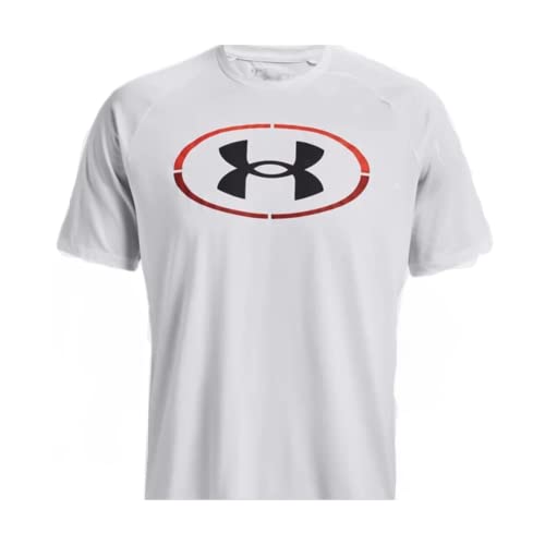 T-shirt Under Armour UA Tech 2.0 anti-transpiration blanc XL coupe ample