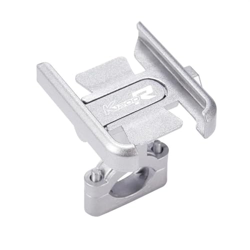 Support de téléphone pour moto K1200R et fixation GPS de guidon coloris argent