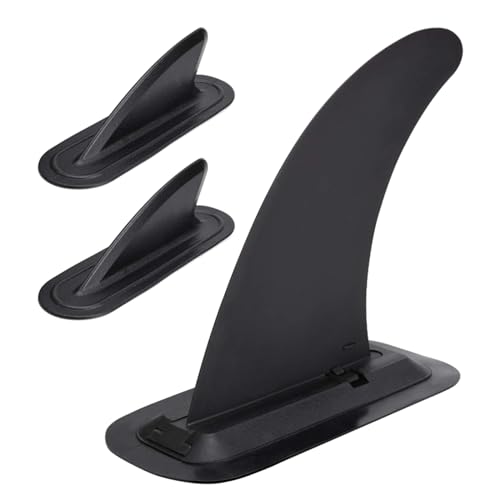 KAIXINXIN Detachable Standing Up Paddle Surfboard Tail Rudders Center Fin with Base for Paddleboard Surfboard Paddleboard