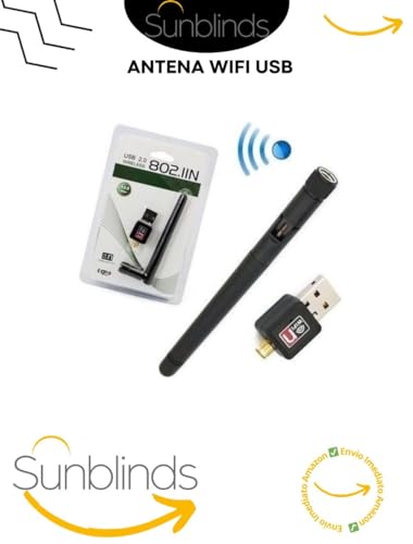 Adaptador Wireless Antena Wi-fi Usb Sem Fio Para Computador Notebook Marca Sunblinds
