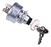 JEENDA Ignition Switch 1020447-02 102044702 Compatible with Club Car Carryall 294/XRT 1500 Gas 2004 2005 2006 Stens 430-109