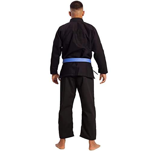 Kimono Jiu Jitsu Atama Trançado Infinity Collab - Preto-A3