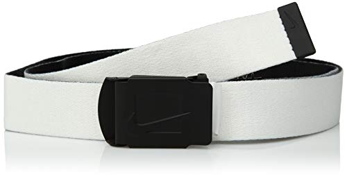 Nike Men's Standard Just Do It Reversible Web, Black, O/S #TOP1