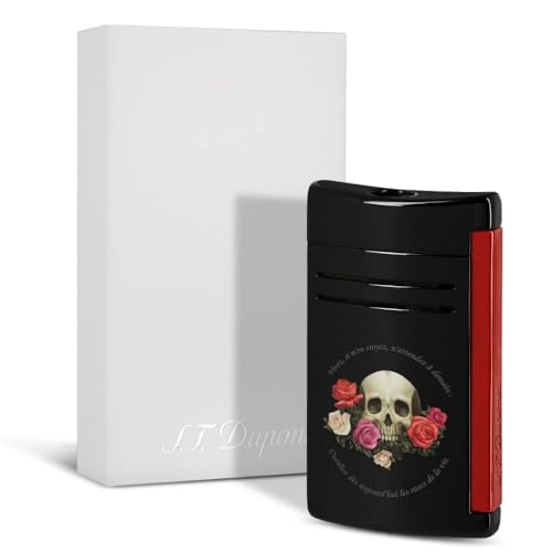 Encendedor S.T. Dupont Maxijet Memento Mori Jet Negro miniatura 5