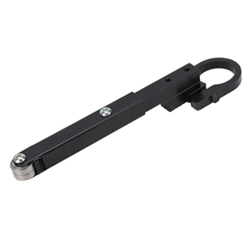 Leapiture Belt Sander Attachment Modified Sand Belt Sturdy Steel Low Noise Sand Belt Machine Pipe Stable Grinder Parts for DIY Work