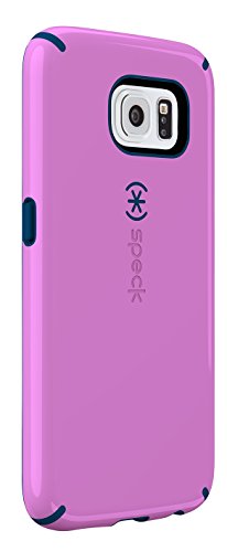 Speck Products CandyShell Case for Samsung Galaxy S6 - Carrying Case - Frustration-Free Packaging - Beaming Orchid Purple/Deep Sea Blue