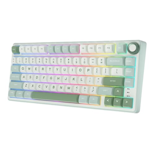 Clavier mécanique filaire RK R75 pour sublimer votre bureau d'ordinateur en session nocturne