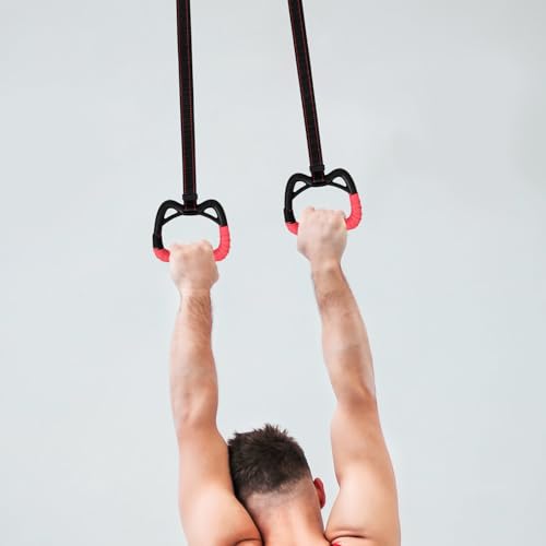 Set de anillas de gimnasia con correas ajustables miniatura 5