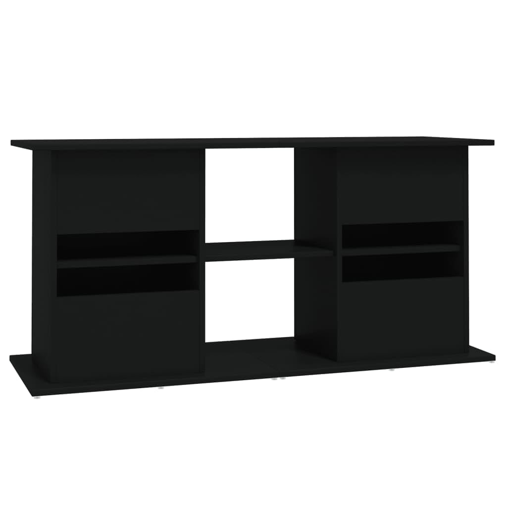 vidaXL Supporto per Acquario 121x41x58 cm in Legno Multistrato Nero
