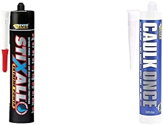 Everbuild Stixall Extreme Power | High Bonding Strength Building Adhesive, Suitable for Automative Gap Filling and Sealing - Crystal Clear - 290 ml