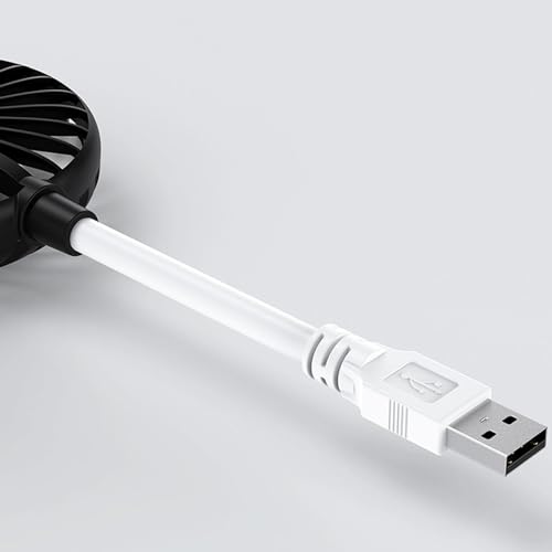Mini ventilateur USB de bureau orientable contre la chaleur sur PC