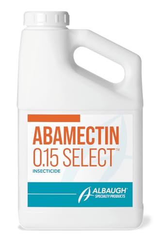 Albaugh Abamectin 0.15 Select Liquid Concentrate Insecticide 2.0% Abamectin for Mites and Leafminers Control 128oz