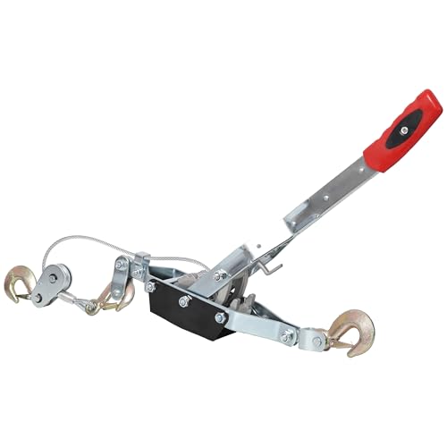 Winche manual resistente 4 toneladas con cable de acero 12ft miniatura 3