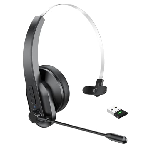 Auricular Bluetooth Sanpyl Trucker con Micrófono Cancelador AI miniatura 1