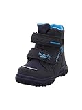 Superfit Baby Jungen HUSKY1 Schneestiefel, BLAU/BLAU 8000