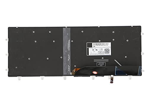 Image of KBRPARTS Replacement Keyboard For Dell XPS 15 9550 9560 9570, Precision 5510 5520 5530 5540 & Inspiron 15 7558 7568 Laptop, Dell Precision 5510 Keyboard With Backlit US Layout P /N: 0VC22N 0GDT9F