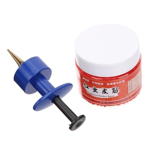 DECHOUS 赤虫餌クリップ 高耐久アウトドア釣具 血虫結束ツール 釣り仕掛け用多機能ワームルアータックル 便利な赤虫挟み器 釣り愛好家向け