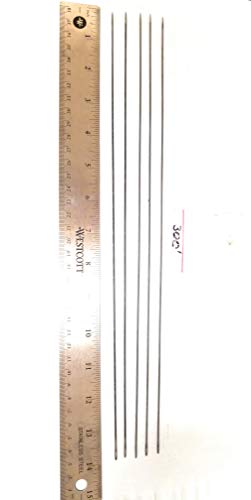 SFC Lei Making Needle 5 Pack - Silver, Blunt Point, 14 Inch Steel
