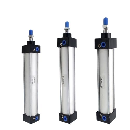 Cylindre pneumatique à double effet SC32 anti-fuite pour automatisation stable - 2