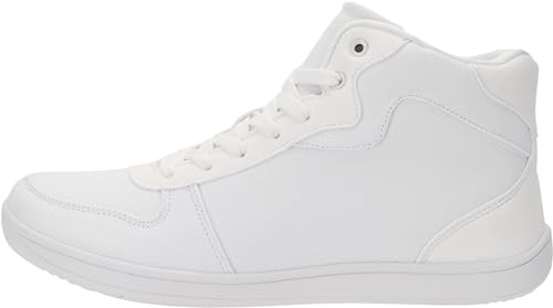 Image of WHITIN Men's Wide Toe Box Zero Drop Barefoot High-Top Canvas Sneakers W822