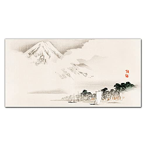 Décoration murale nuages de bateaux de montagnes pour créer un salon design et zen